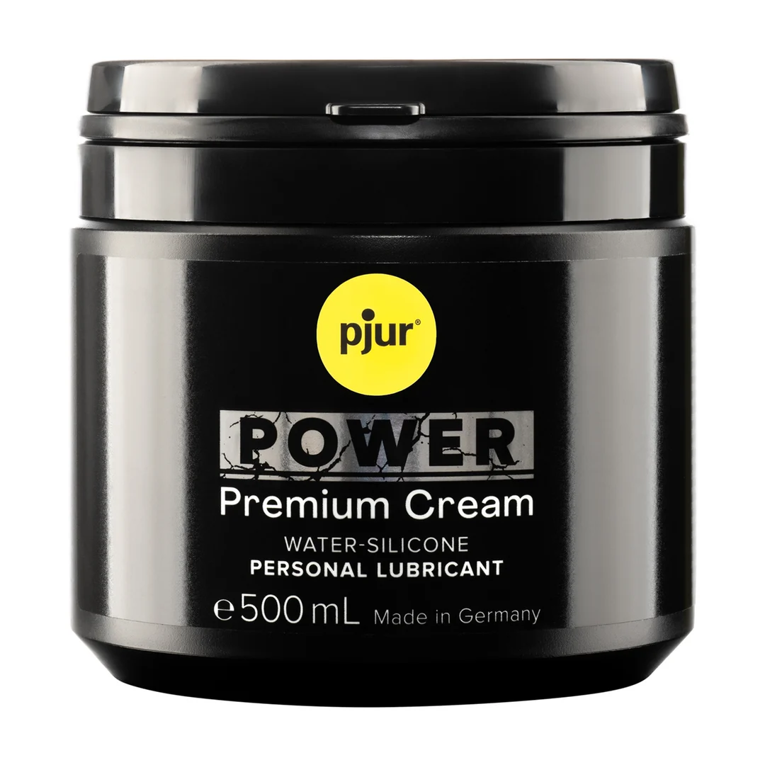 Lubrificante anale, Premium Cream a base di acqua e silicone, senza profumo e senza gusto, 500 ml, pjur - immagine 2