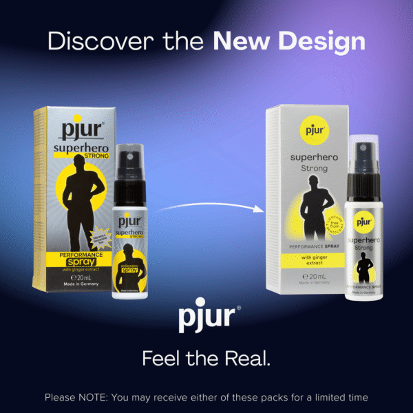 Pjur Superhero Strong spray stimolante per uomo, 20 ml