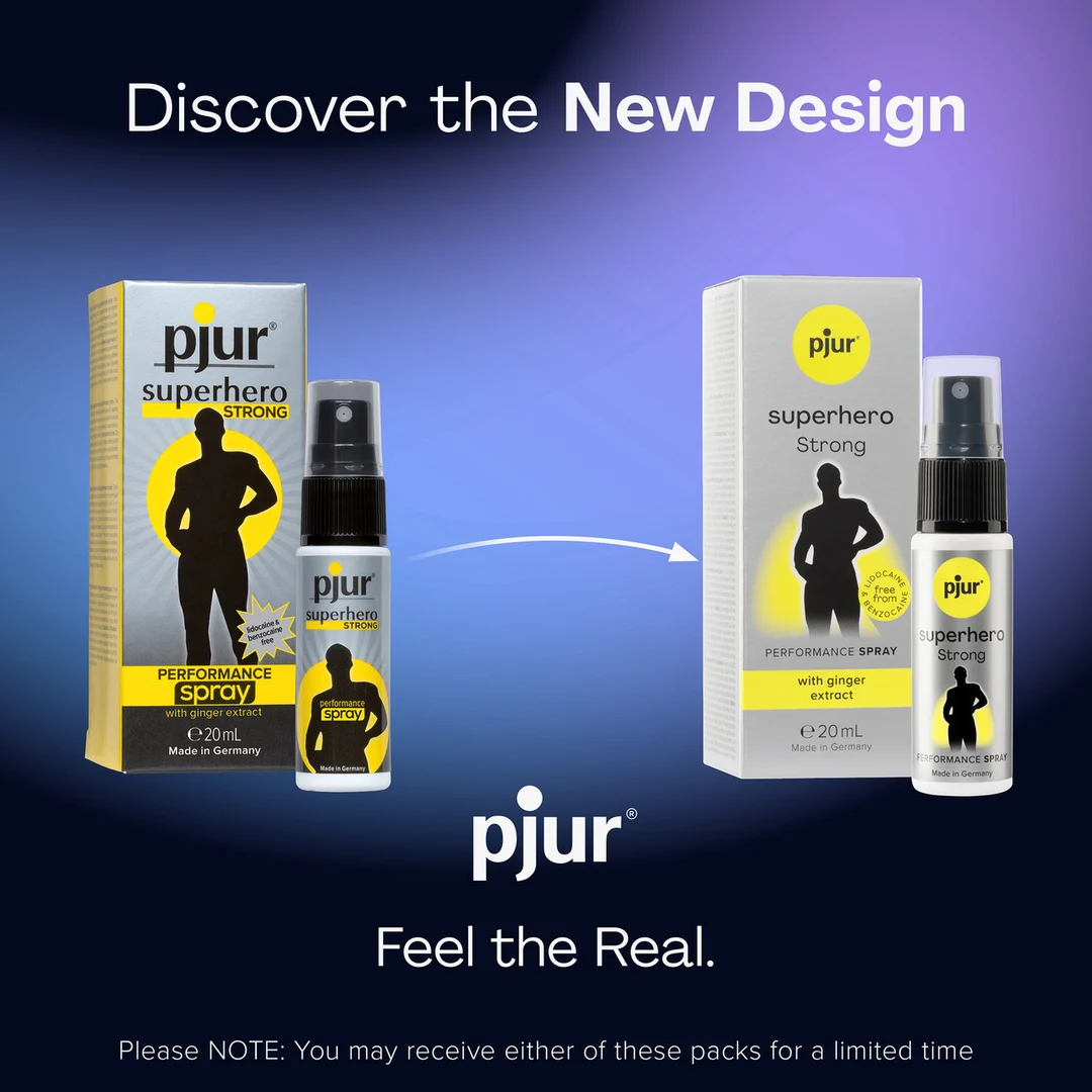 Pjur Superhero Strong spray stimolante per uomo, 20 ml - immagine 1