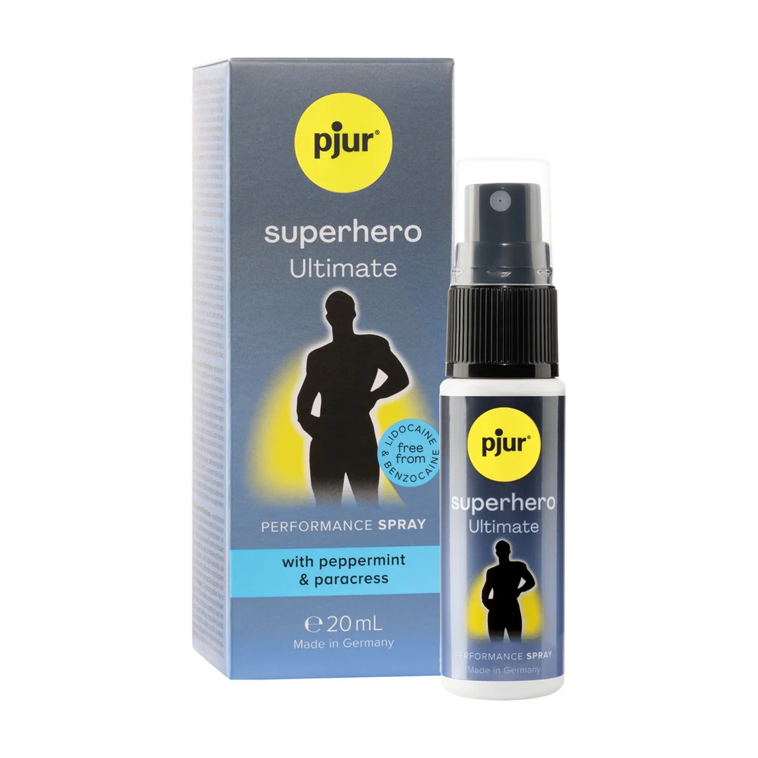 PJ14024_1 Pjur Superhero Ultimate spray ad alte prestazioni per uomo - immagine 1