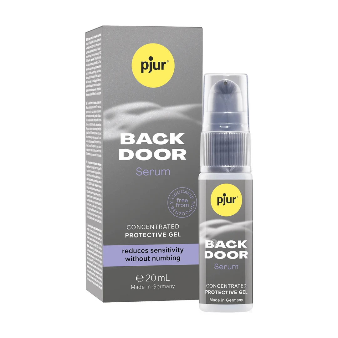 Lubrificante anale – Backdoor Anal Comfort Serum, riduce la sensibilità senza effetto anestetico – Senza profumo – 20 ml – Pjur - immagine 1