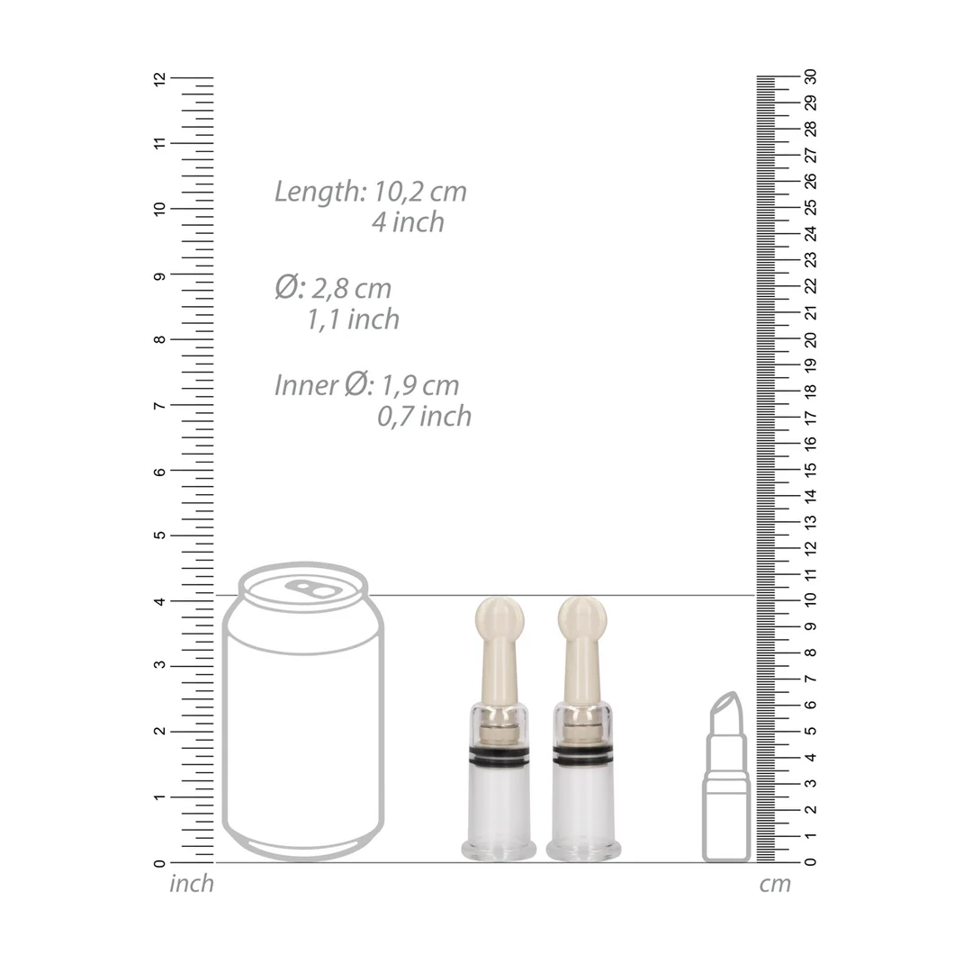 Pumped by Shots Set di ventose per capezzoli piccolo - immagine 5