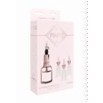 Set pompa per clitoride e capezzoli Pumped by Shots medium