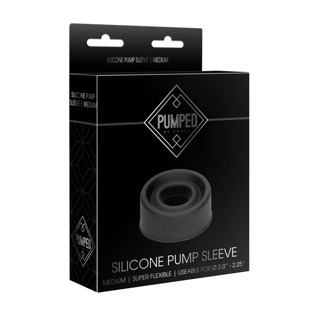 Manicotto per pompa in silicone Pumped by Shots Medium - immagine 1