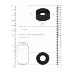 Manicotto per pompa in silicone Pumped by Shots Medium - immagine 6