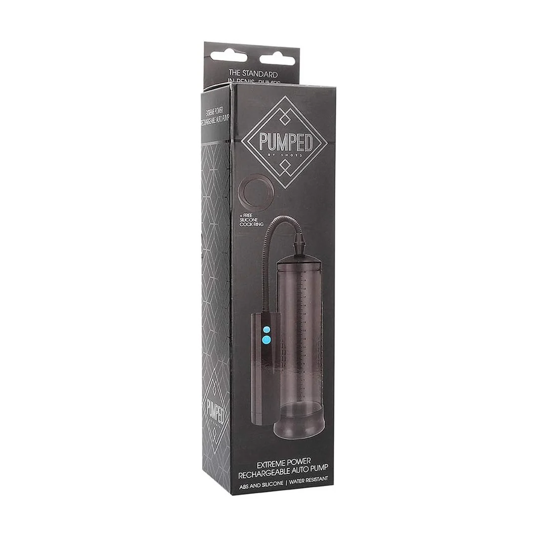 PMP035BLK_1 Pompa per pene elettrica con design a mani libere – Extreme Power - immagine 1