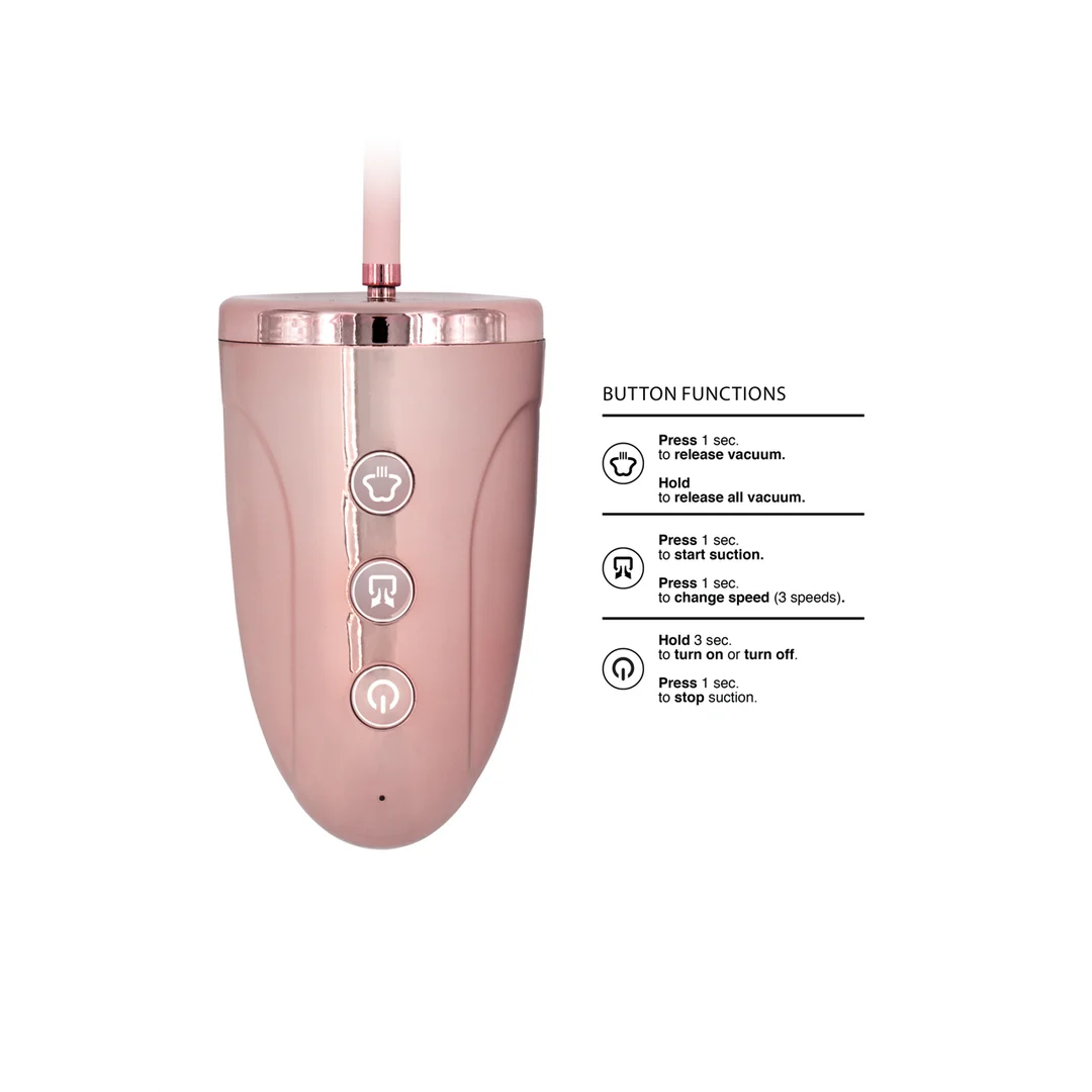 Pompa per il pene a 3 velocità – Pussy Pump ricaricabile - immagine 4