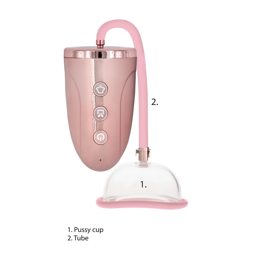 Pompa per il pene a 3 velocità – Pussy Pump ricaricabile - immagine 5