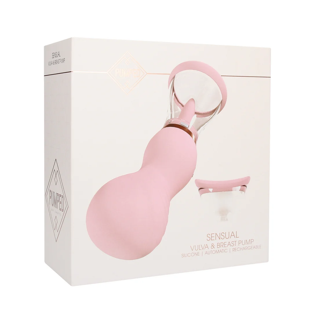 Extra per uomo con coppe morbide – Pompa ricaricabile per vulva e seno – Viola – Tester - immagine 5