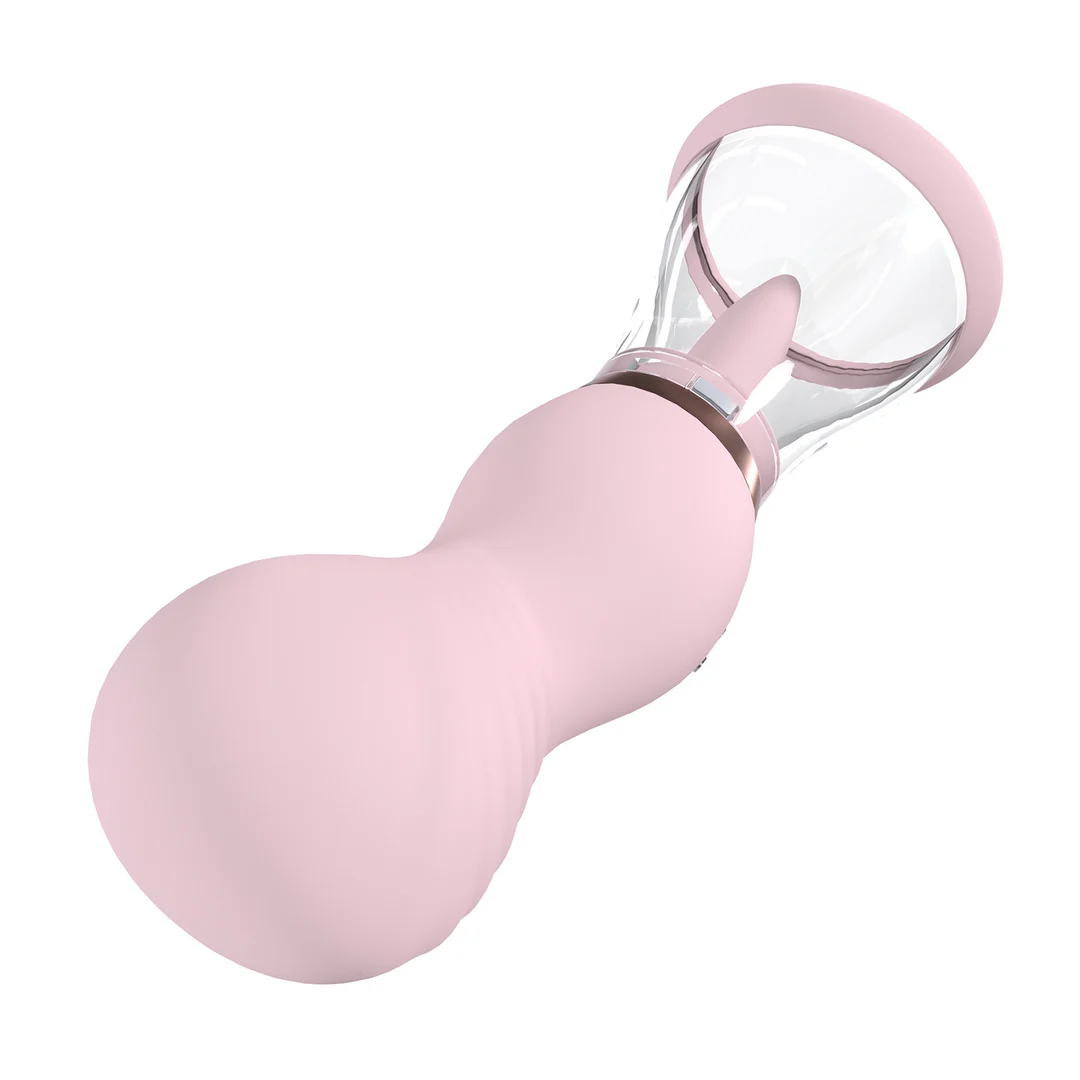 Extra per uomo con coppe morbide – Pompa ricaricabile per vulva e seno – Viola – Tester - immagine 6