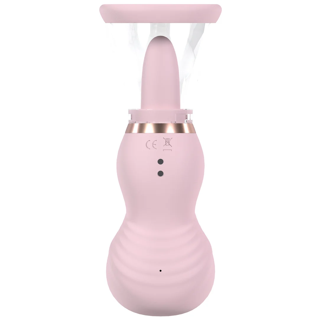 Extra per uomo con coppe morbide – Pompa ricaricabile per vulva e seno – Viola – Tester - immagine 7