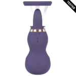Extra per uomo con coppe morbide – Pompa ricaricabile per vulva e seno – Viola – Tester - immagine 2