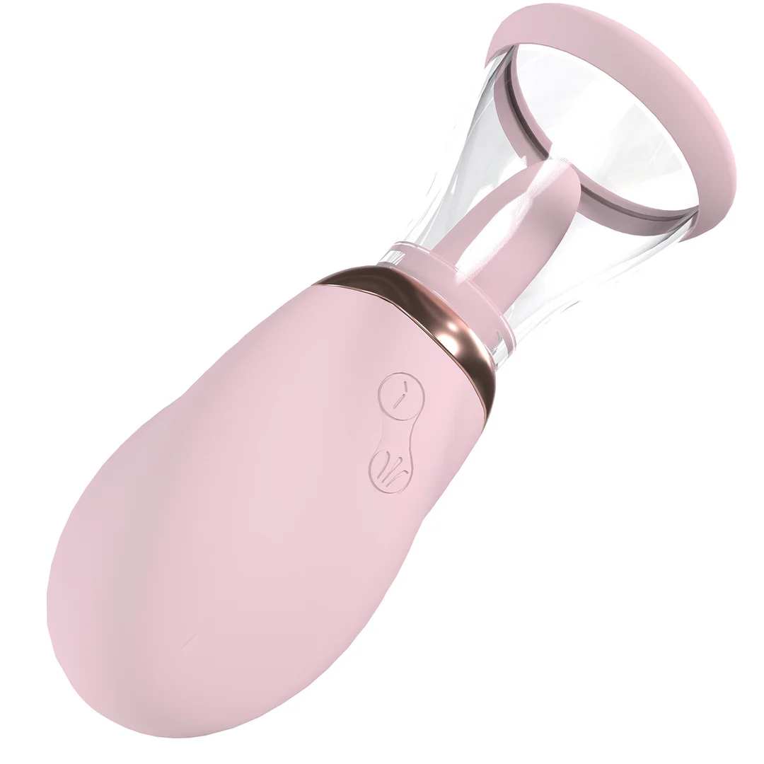 Un extra per uomini, con bordi morbidi – BOOST - Pompa ricaricabile per vulva e seno - Rosa - Tester - immagine 7