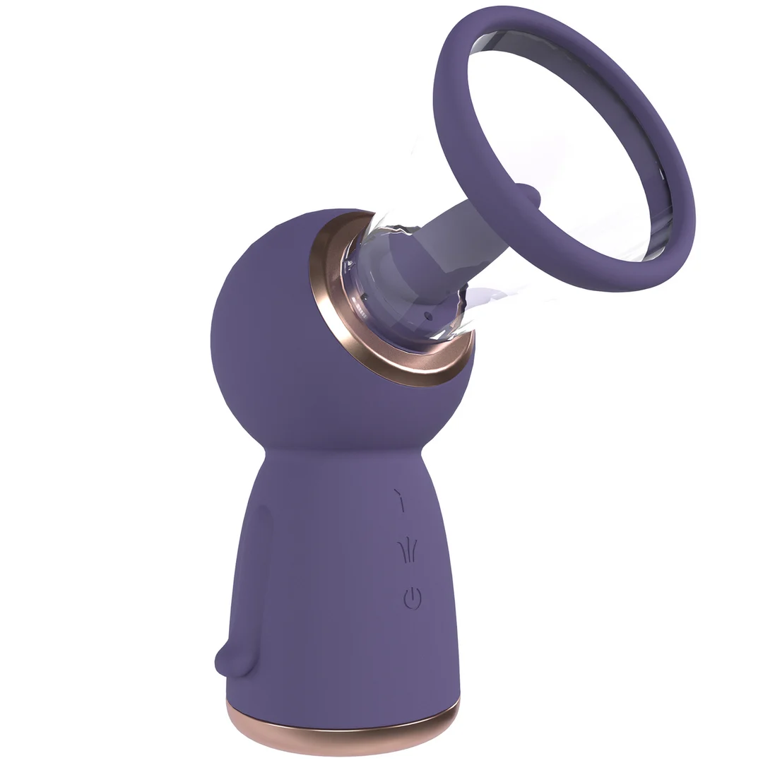 Pompa per seno e vulva con coppe confortevoli, ricaricabile, verde bosco, tester - immagine 11