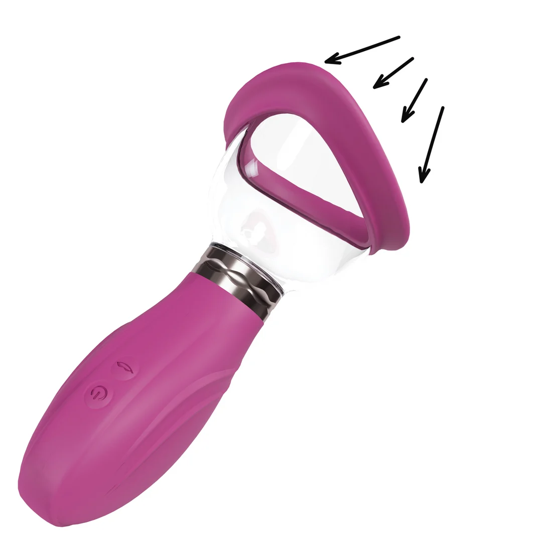 Pompa ricaricabile Delightful per vulva e seno - immagine 5
