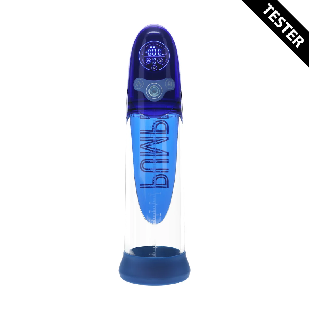 PMP053BLUTEST Pompa per pene elettrica con tecnologia AI – Tester - immagine 1
