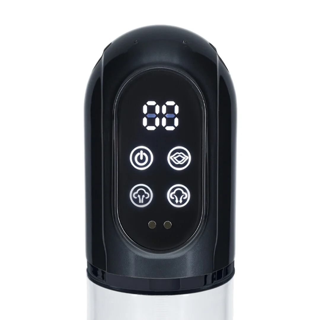 Pompa elettrica per il pene con guaina in silicone liscio, Tester - immagine 7