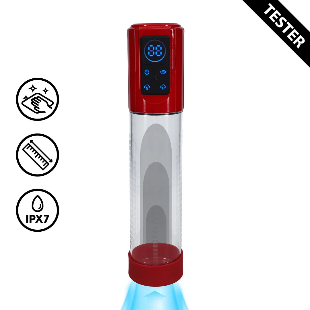 PMP059MRDTEST Pompa elettrica per il pene con design impermeabile – Tester - immagine 1