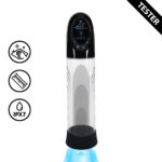 Pompa elettrica per il pene con 13 funzioni – Tester