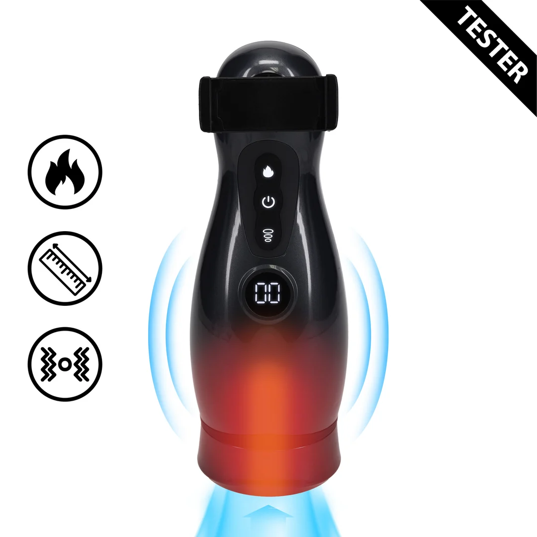 Pompa elettrica per il pene con vibrazione – Tester - immagine 4