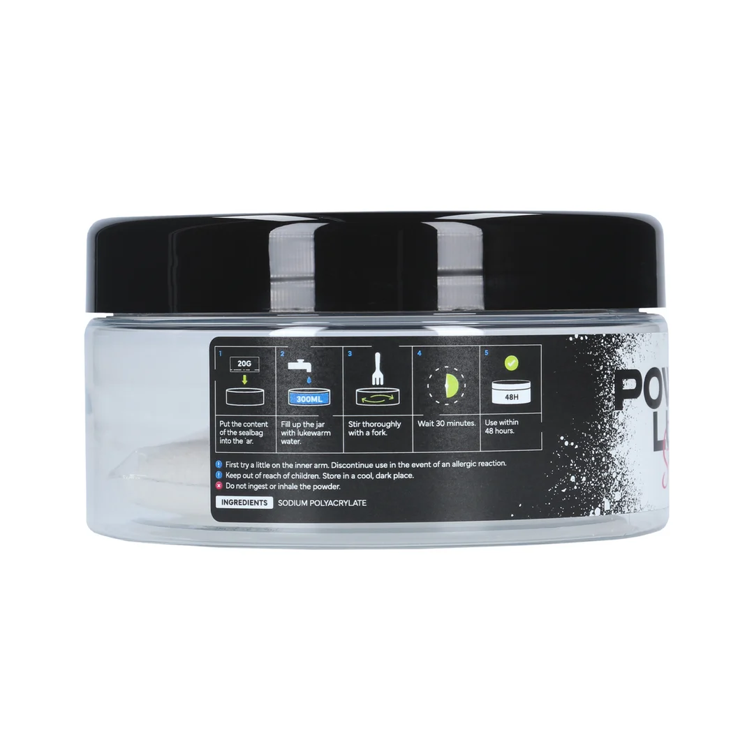 Lubrificante a base d’acqua | Polvere per preparare il tuo lubrificante, trasparente e naturale | Senza profumo e senza sapore | Barattolo da 300 ml | Pharmquests by Shots - immagine 2