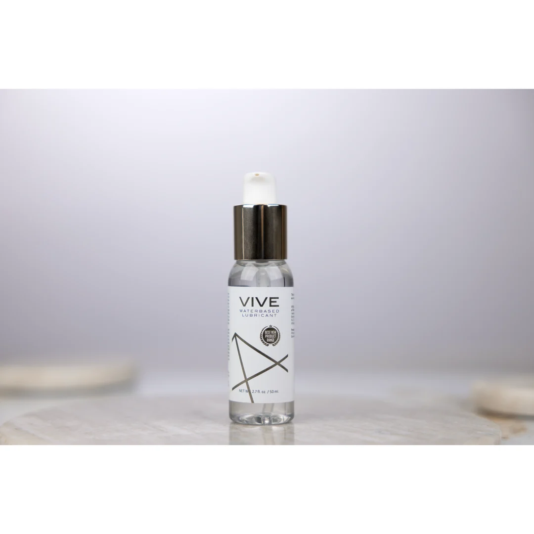 Lubrificante a base d’acqua, testato dermatologicamente e adatto ai preservativi in lattice, senza profumo e insapore, 50 ml, VIVE by Shots - immagine 2