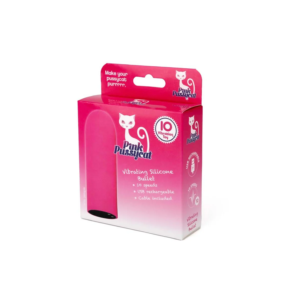 Bullet vibrante in silicone Pink Pussycat - immagine 1