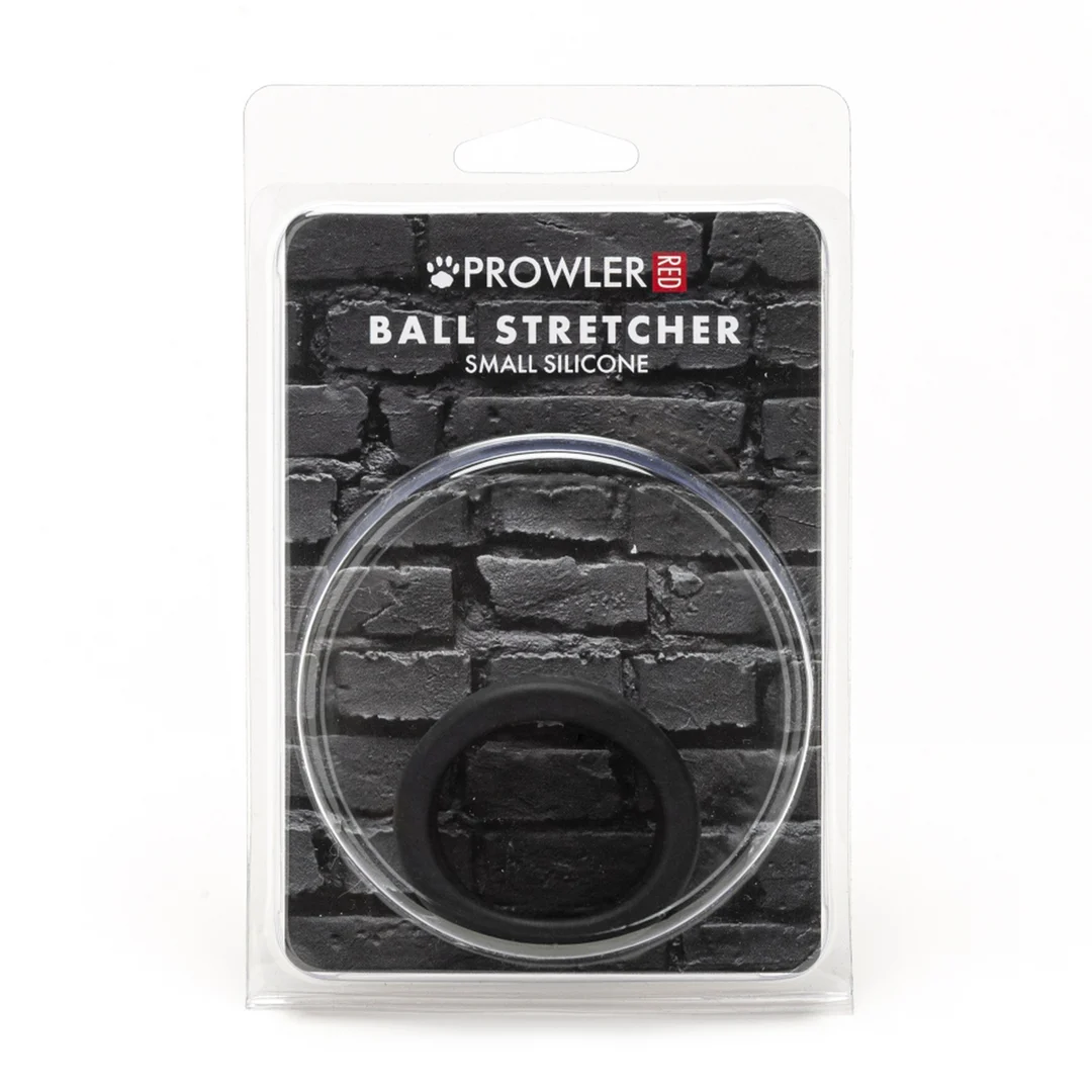 Paracadute per testicoli piccolo in silicone nero Prowler RED - immagine 1