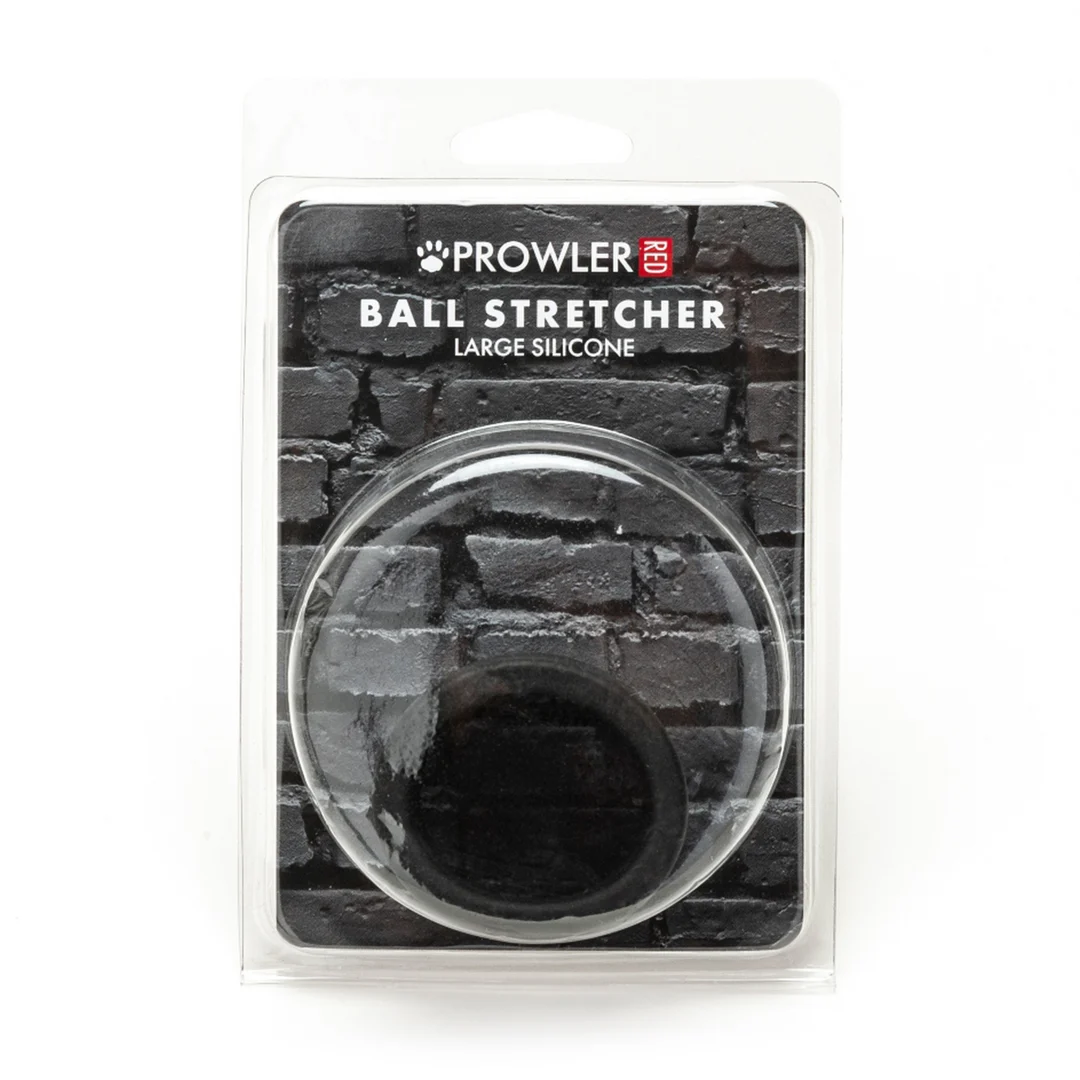 PR-C-023_1_1 Prowler Red anello per testicoli in silicone grande nero - immagine 1