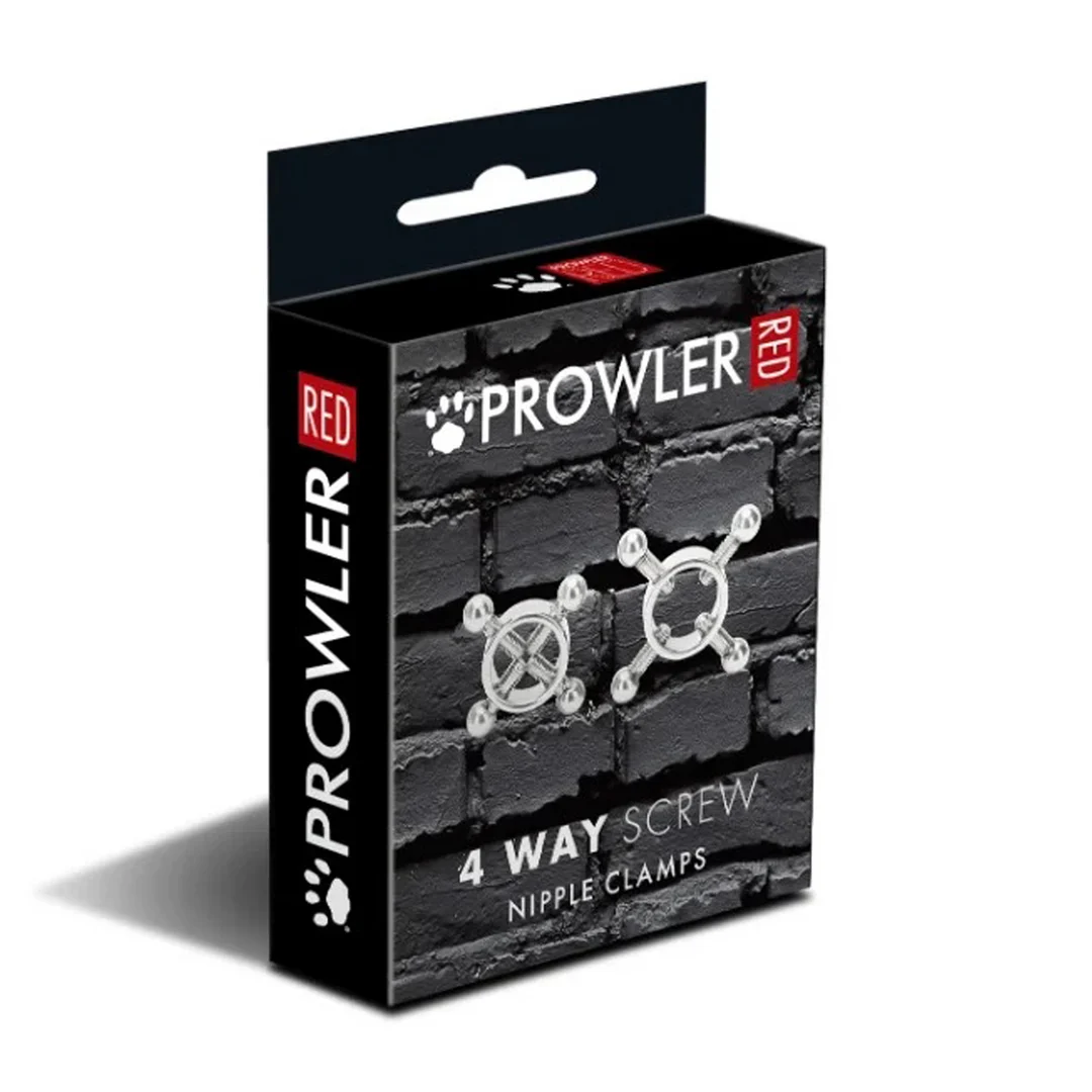 PR-F-018_1_1 Prowler Red pinze per capezzoli a vite a 4 vie - immagine 1
