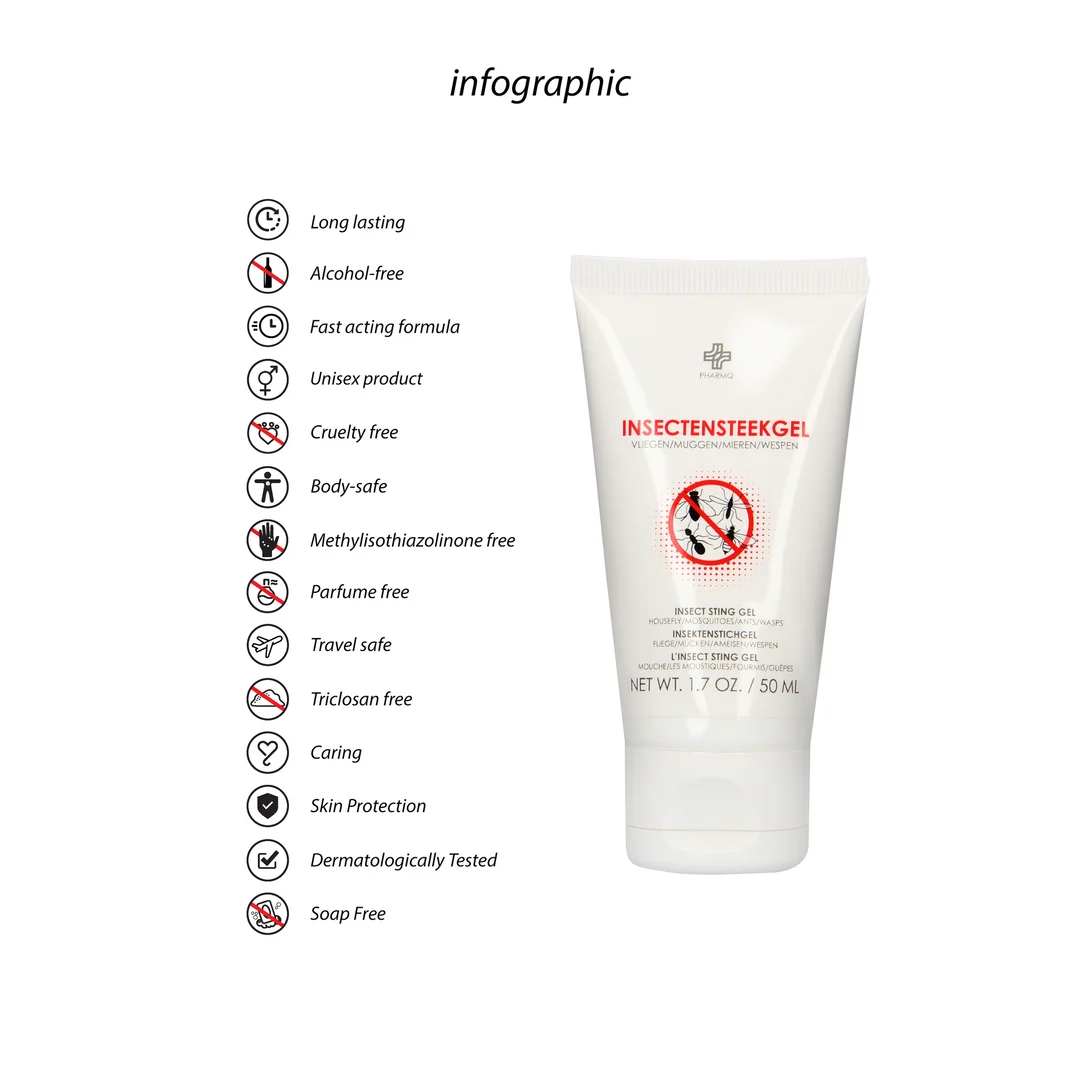Pharmquests Gel per punture di insetti 50 ml - immagine 3