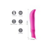 Vibratore per il punto G, 10 impostazioni e silicone morbido, Maddie Maiatoys - immagine 4