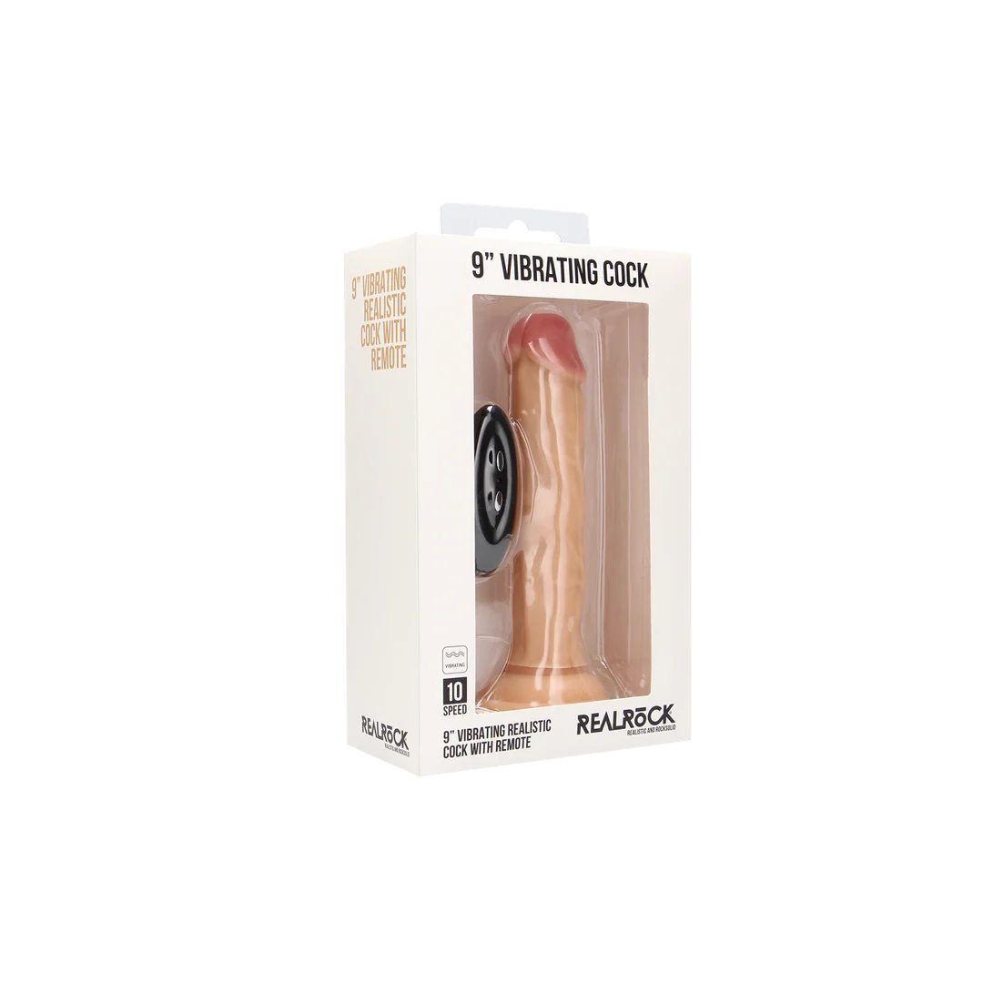 Dildo vibrante realistico RealRock con ventosa - immagine 1