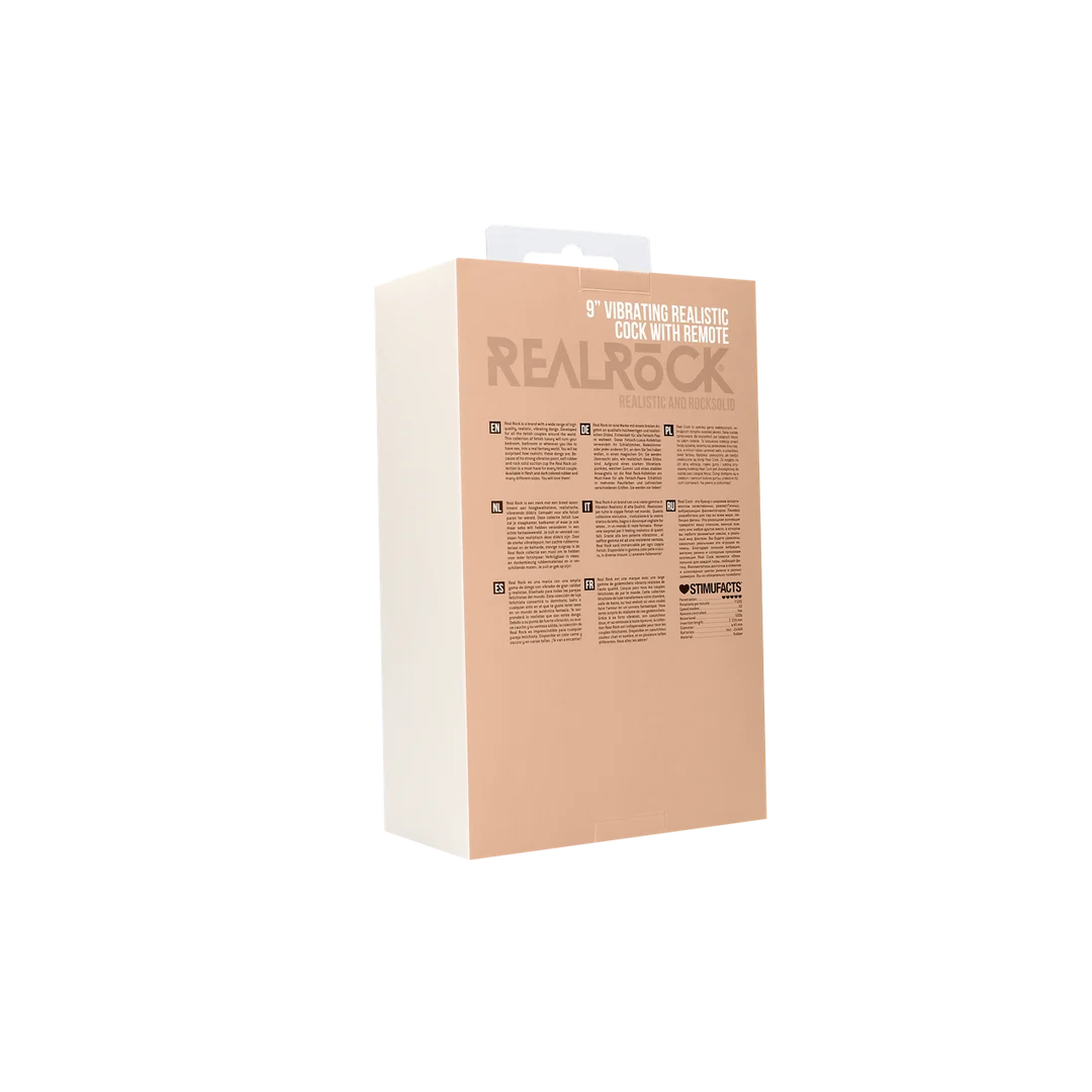 Dildo vibrante realistico RealRock con ventosa - immagine 2