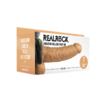 Strap on vibrante cavo RealRock con testicoli - immagine 4