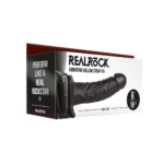 Vibratore RealRock RealRock by Shots, strap on vibrante cavo con fascia regolabile