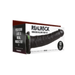 Imbracatura vibrante nera con dildo cavo