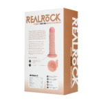 Vibratore realistico con ventosa, RealRock Flesh, RealRock by Shots - immagine 6
