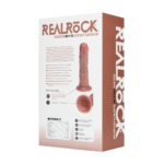 Vibratore realistico con ventosa, RealRock Flesh, RealRock by Shots - immagine 12