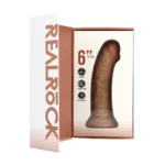 Vibratore realistico con ventosa, RealRock Flesh, RealRock by Shots - immagine 13