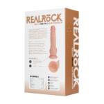 Vibratore realistico con ventosa, compatibile con imbracatura, RealRock nude (18 cm) RealRock by Shots - immagine 6