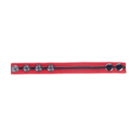 Anello fallico Tippy in pelle rosso - immagine 2