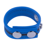 Cockring Tippy in pelle blu