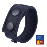 Anello fallico regolabile in pelle Red Leather Cocky - immagine 3
