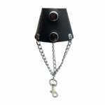 Paracadute in pelle Red Leather con catene e gancio - immagine 2