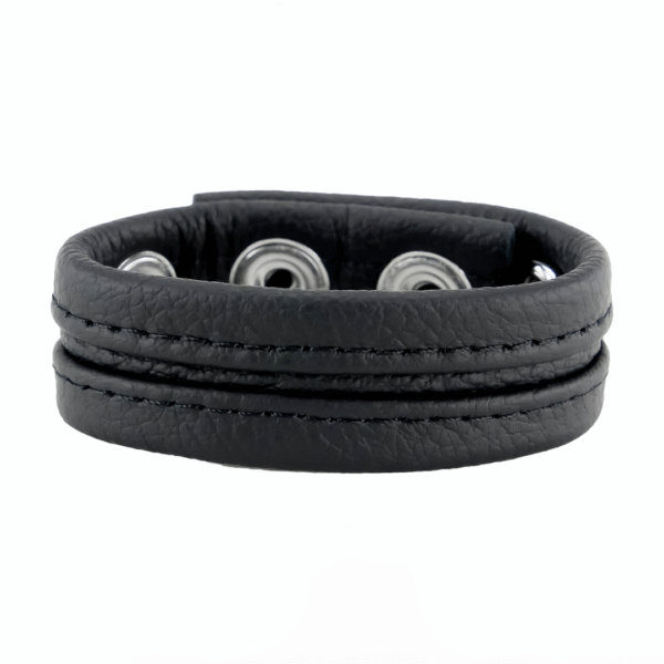 Cockring regolabile in pelle