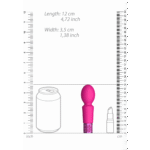 Vibratore wand, 10 modalità, impermeabile e ricaricabile, Royal Gems by Shots - immagine 9
