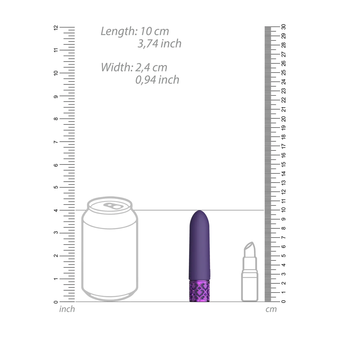 Vibratore ricaricabile con 10 livelli, Imperial Royal Gems by Shots - immagine 9