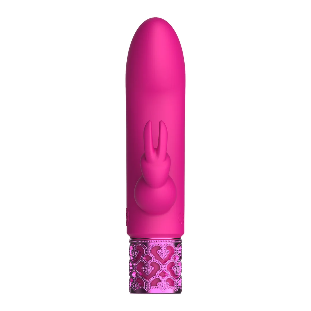 vibratore rabbit ricaricabile e con 10 modalità – Royal Gems Royal Gems by Shots - immagine 2