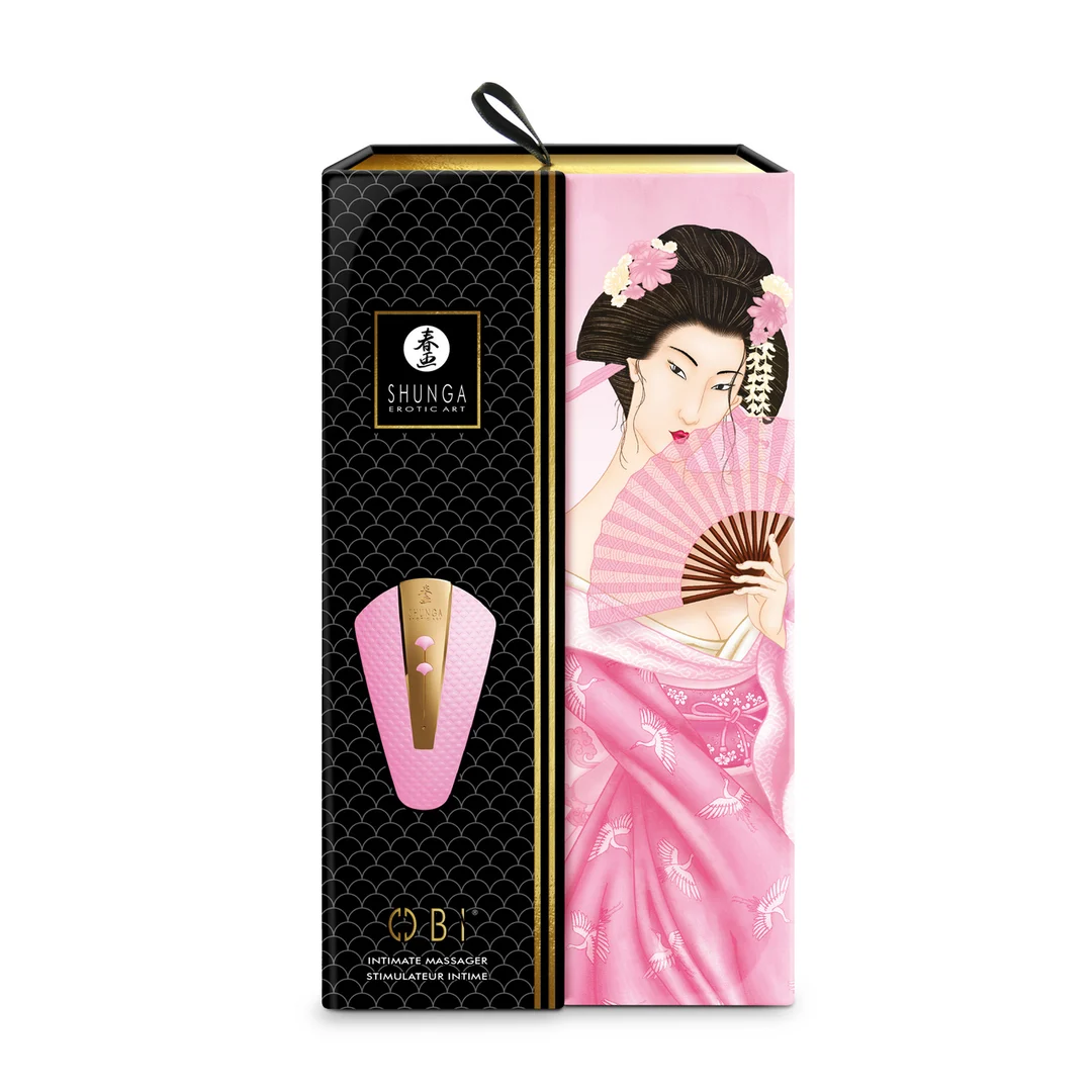 Vibratore clitorideo con 10 modalità – Shunga rosa chiaro - immagine 1